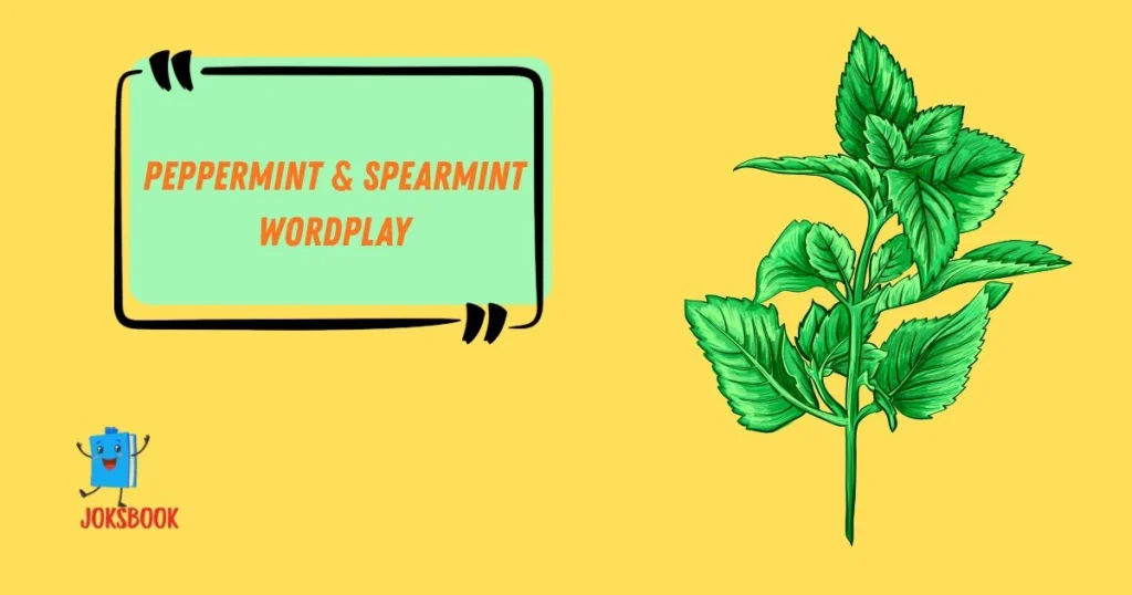 Peppermint And Spearmint Wordplay