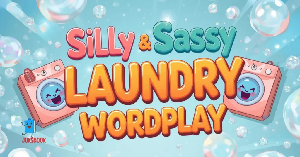 Silly And Sassy Laundry Wordplay