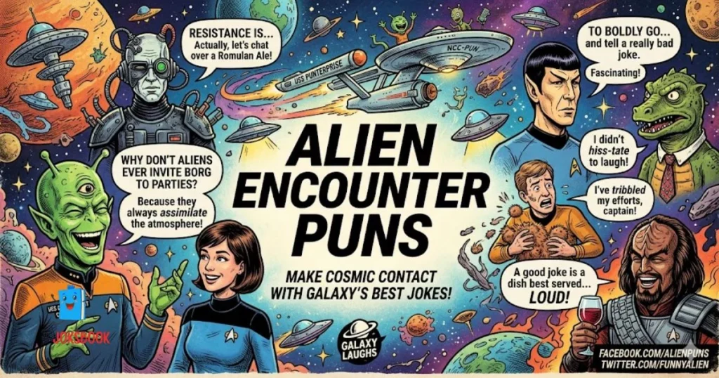 Alien Encounter Puns
