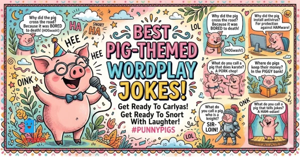 Best Pig Themed Wordplay Jokes