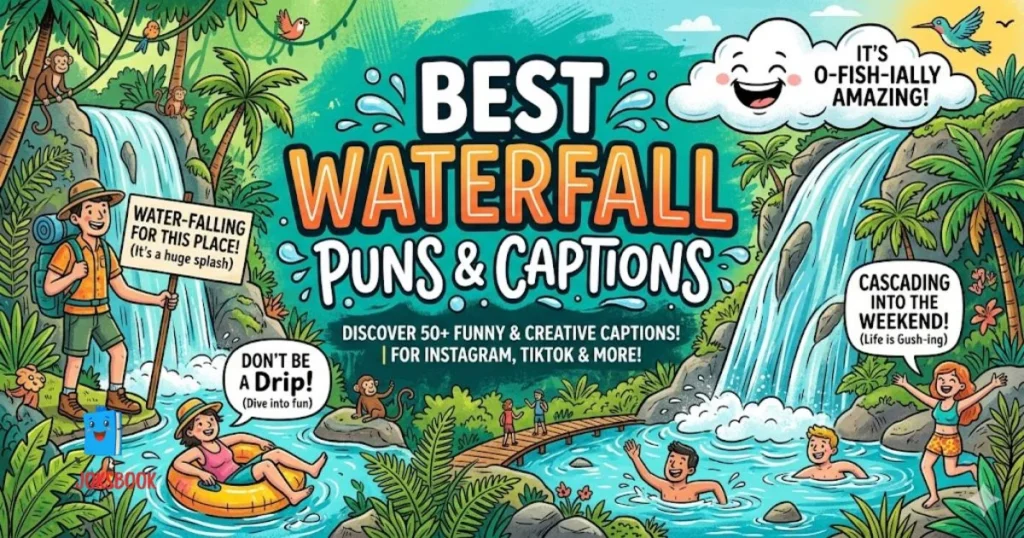 Best Waterfall Puns And Captions