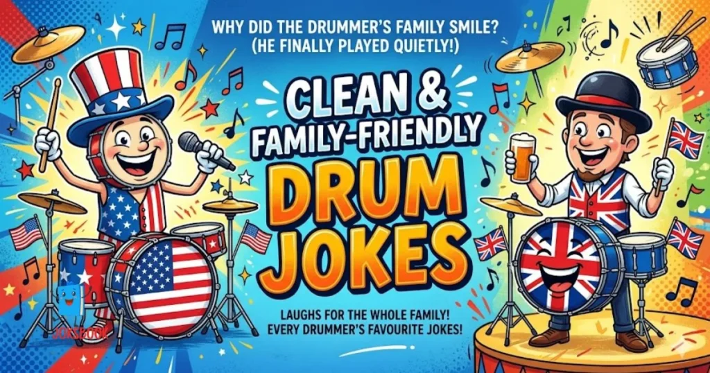 Clean And Family Friendly Drum Jokes
