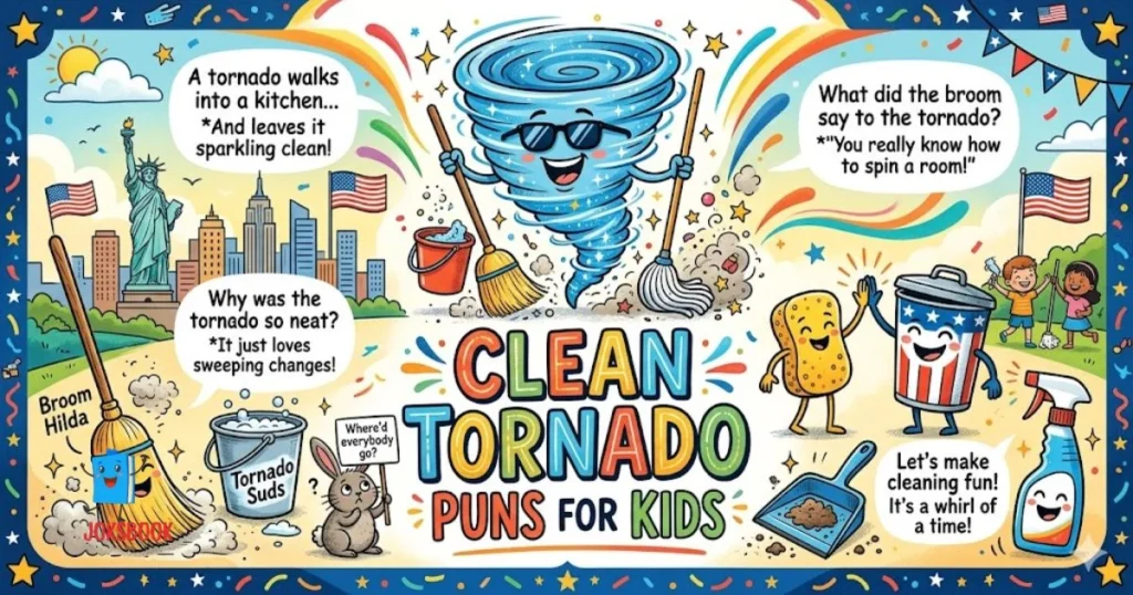 Clean Tornado Puns For Kids