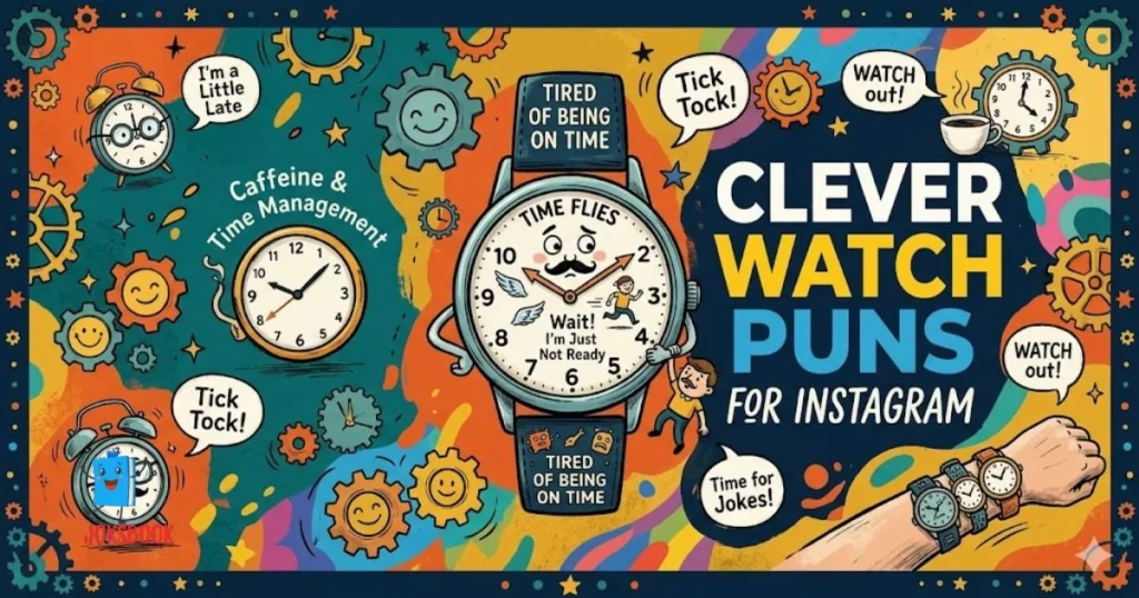Clever Watch Puns For Instagram