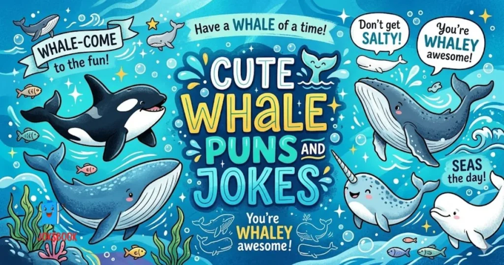 Cute Whale Puns And Jokes