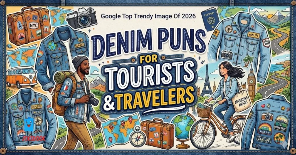 Denim Puns For Tourists And Travelers