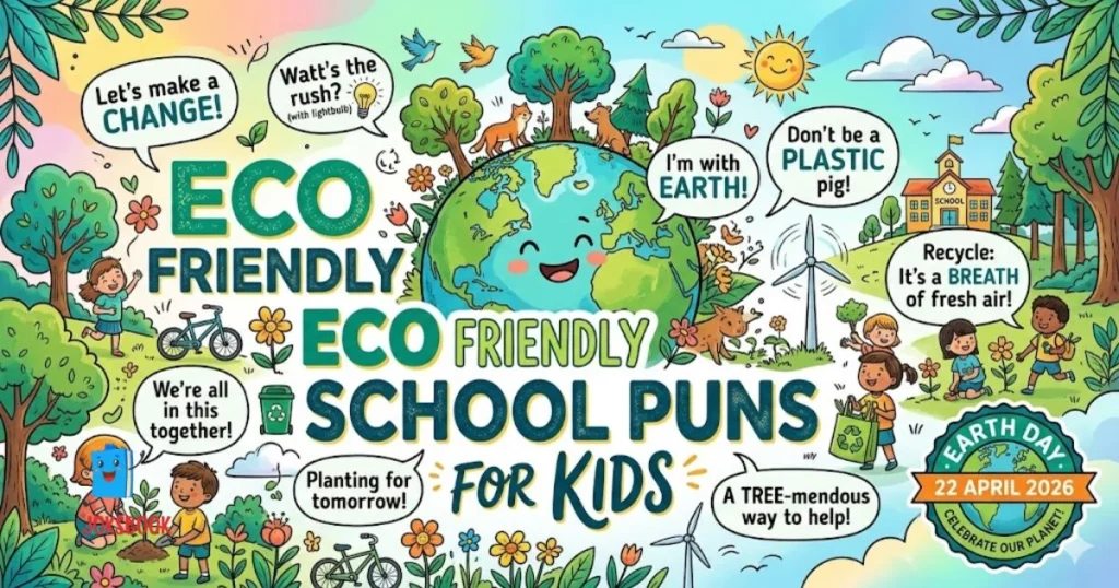 Eco Friendly School Puns For Kids