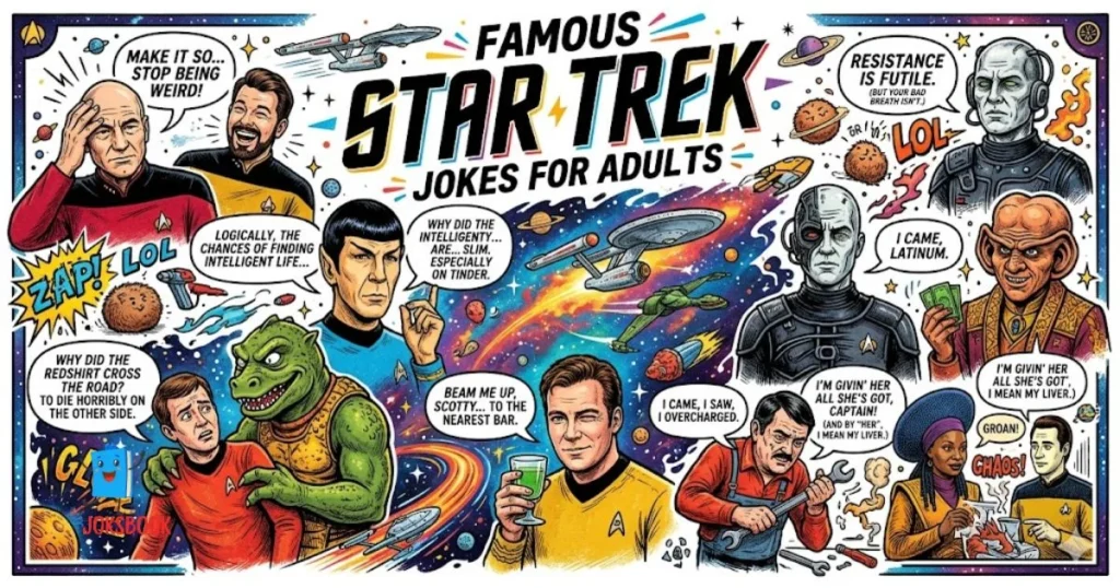 Famous Star Trek Jokes For Adults