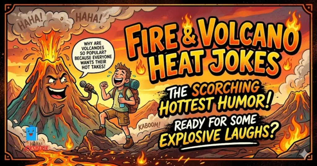 Fire And Volcano Heat Jokes