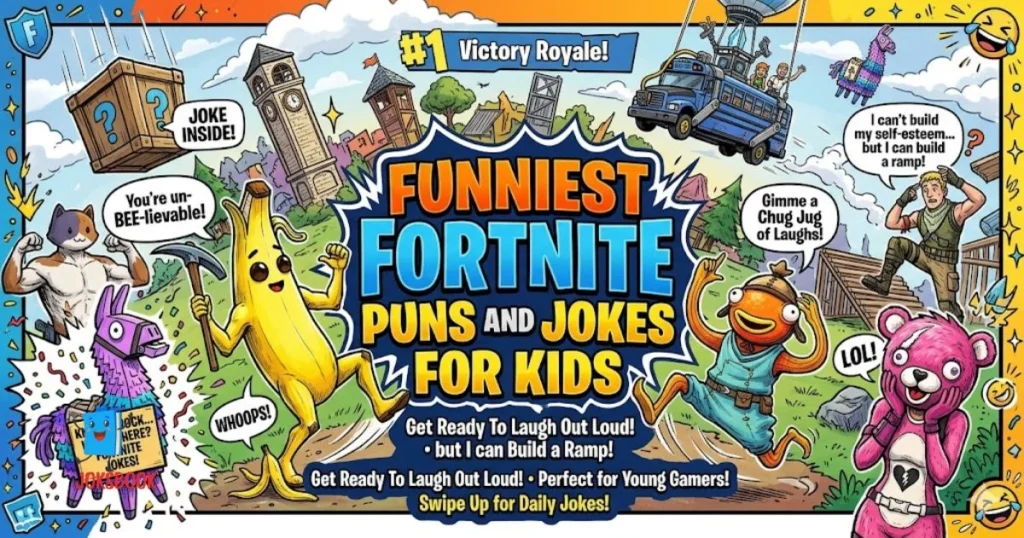 Funniest Fortnite Puns And Jokes For Kids
