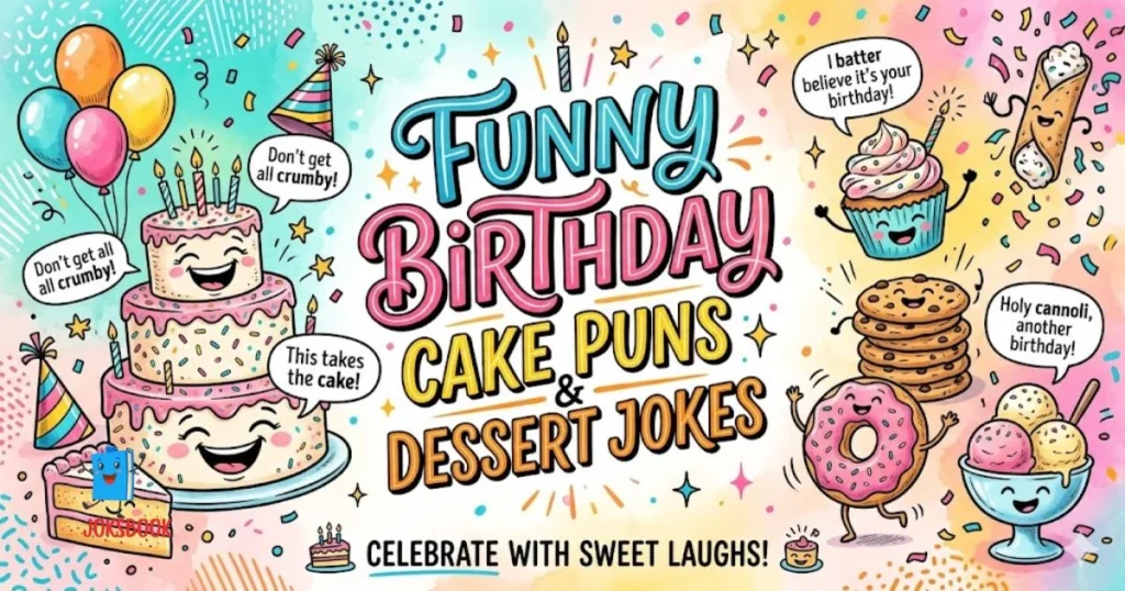 Funny Birthday Cake Puns And Dessert Jokes