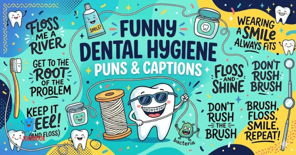 Funny Dental Hygiene Puns Captions
