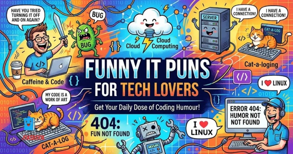Funny It Puns For Tech Lovers