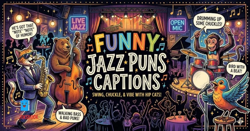 Funny Jazz Puns Captions