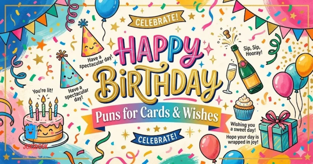 Happy Birthday Puns For Cards And Wishes