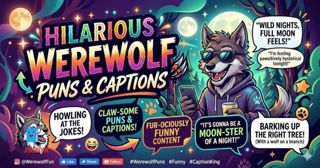Hilarious Werewolf Puns And Captions