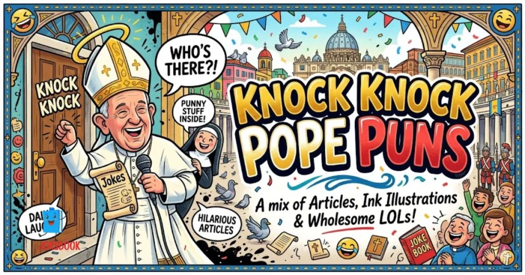Knock Knock Pope Puns