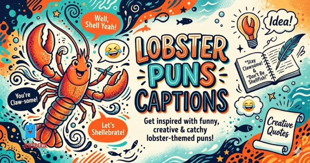 Lobster Puns Captions