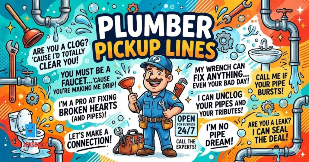 Plumber Pickup Lines