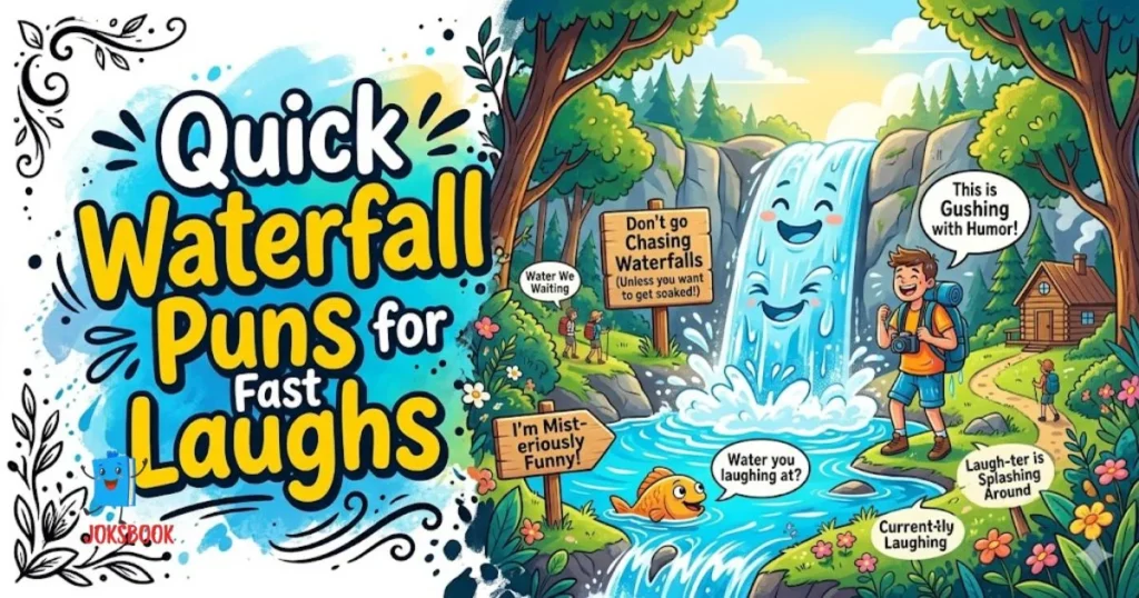 Quick Waterfall Puns For Fast Laughs