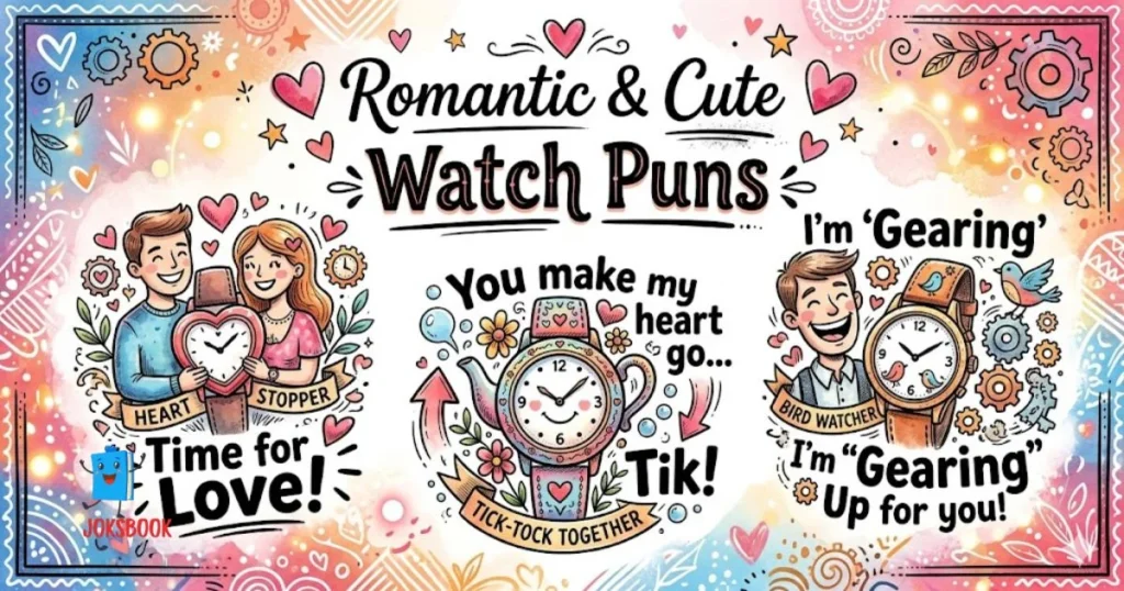 Romantic And Cute Watch Puns