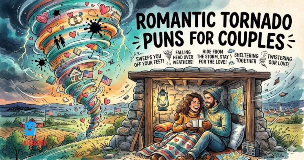 Romantic Tornado Puns For Couples