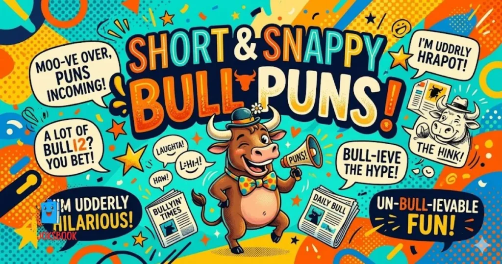 Short And Snappy Bull Puns