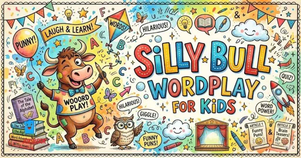 Silly Bull Wordplay For Kids