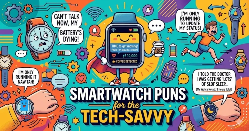 Smartwatch Puns For The Tech Savvy