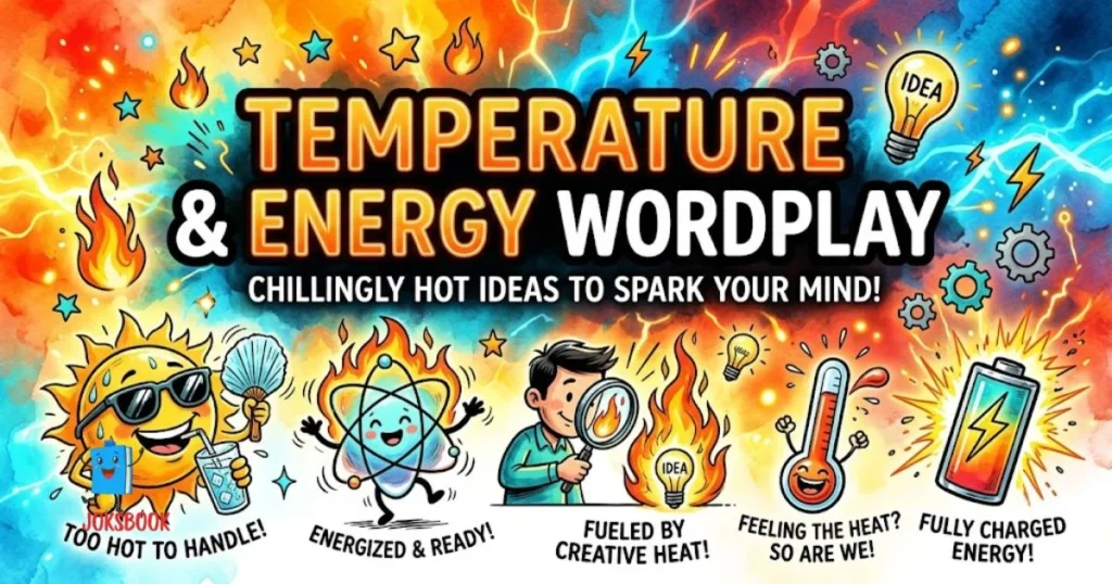 Temperature And Energy Wordplay