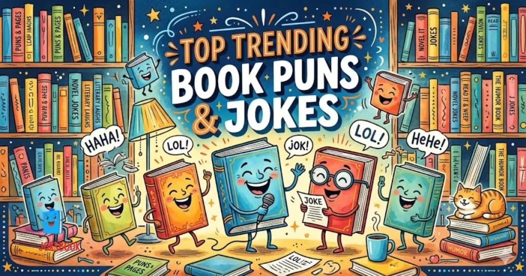 Top Trending Book Puns And Jokes
