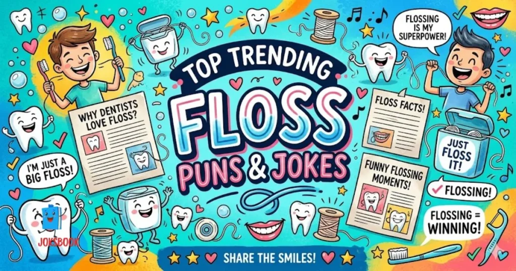 Top Trending Floss Puns And Jokes