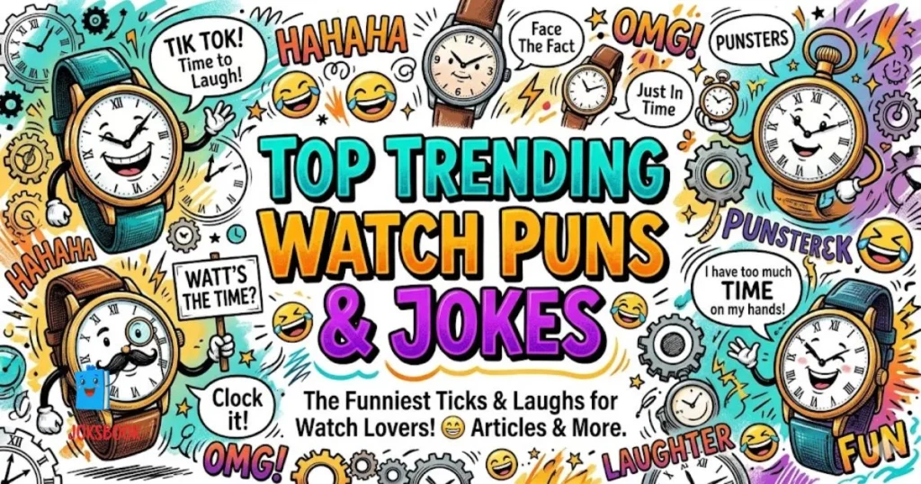 Top Trending Watch Puns And Jokes