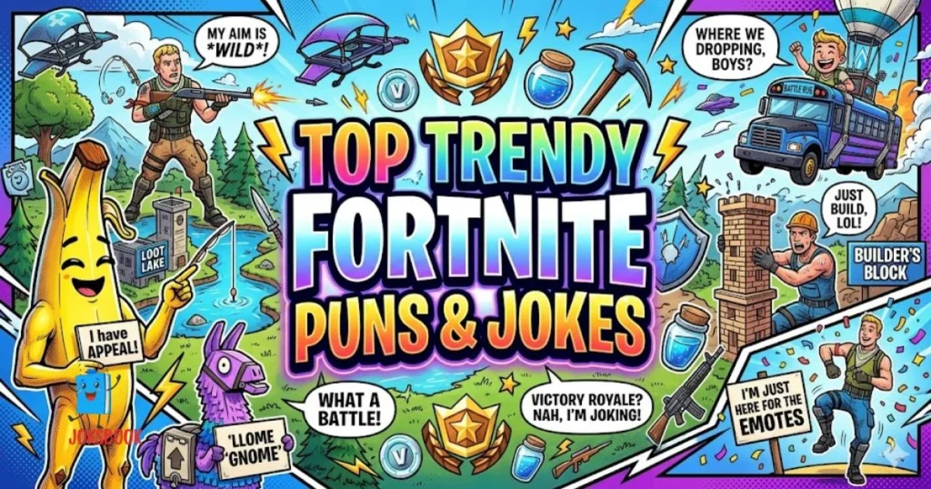 Top Trendy Fortnite Puns And Jokes