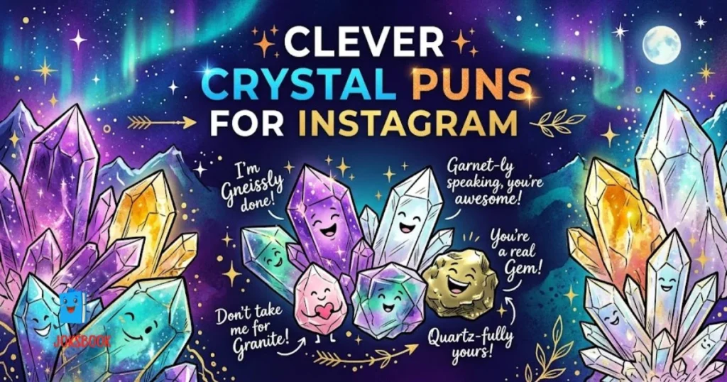 Clever Crystal Puns For Instagram