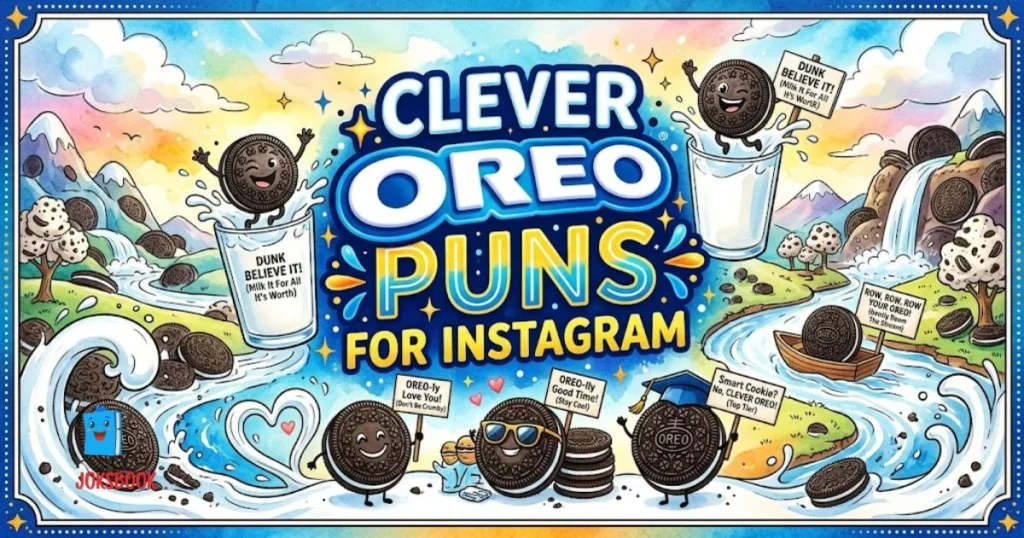 Clever Oreo Puns For Instagram
