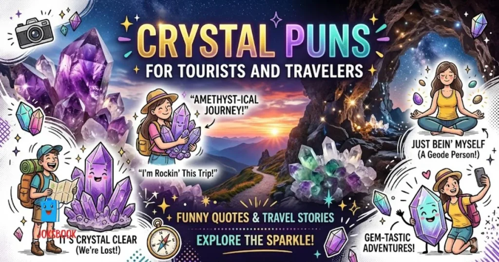 Crystal Puns For Tourists And Travelers