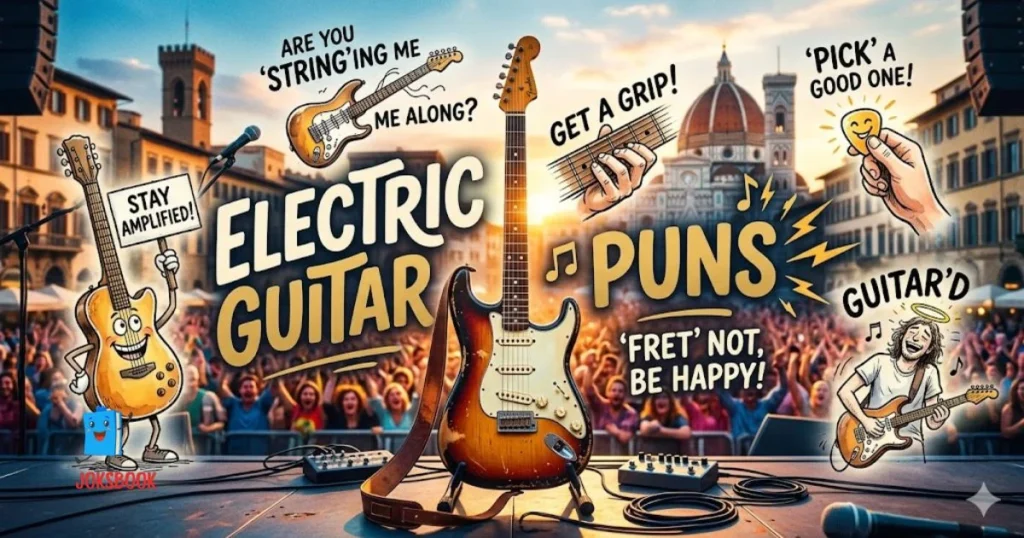 Electric Guitar Puns