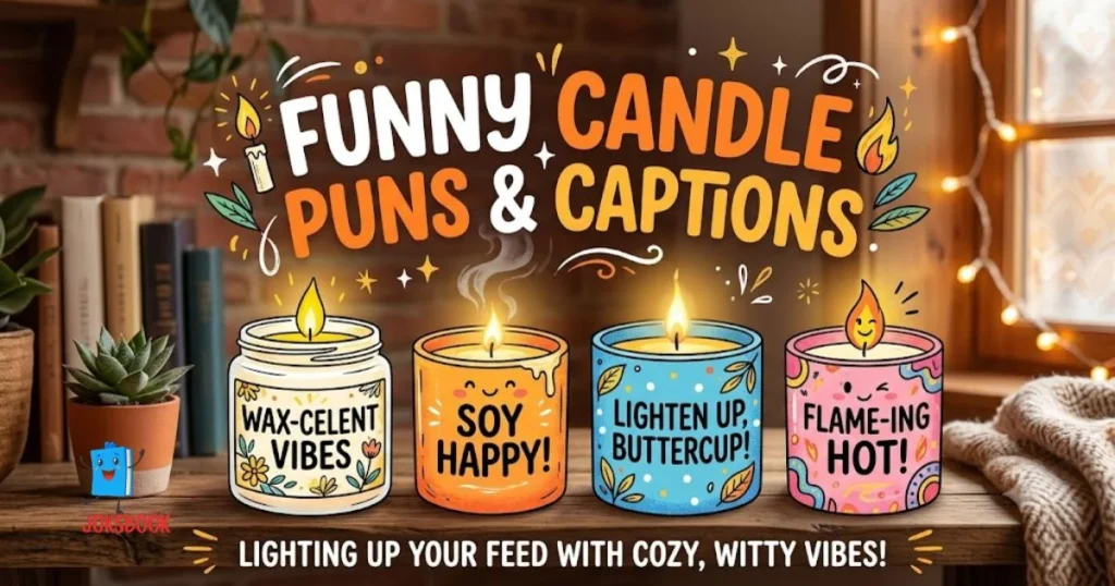 Funny Candle Puns Captions