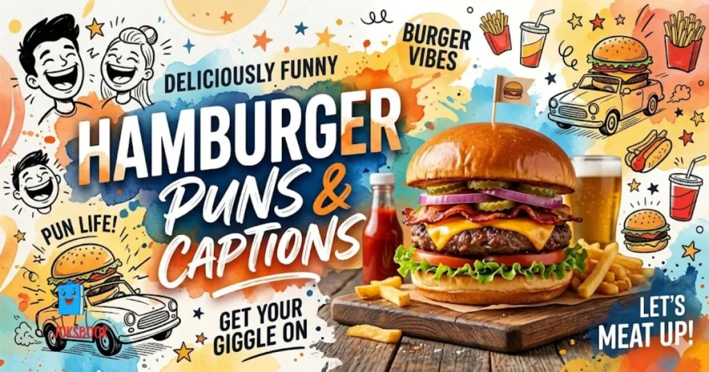 Hamburger Puns Captions