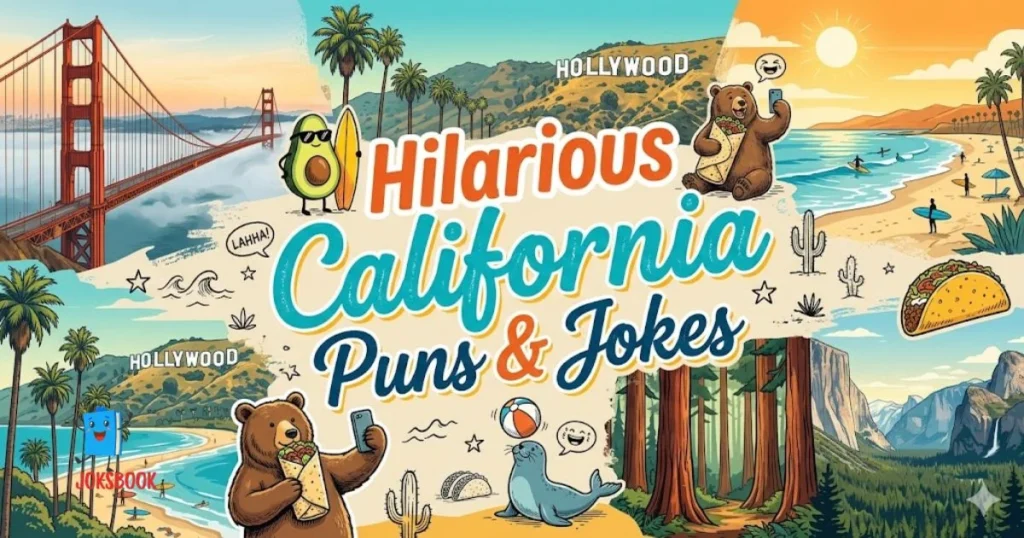 Hilarious California Puns And Jokes