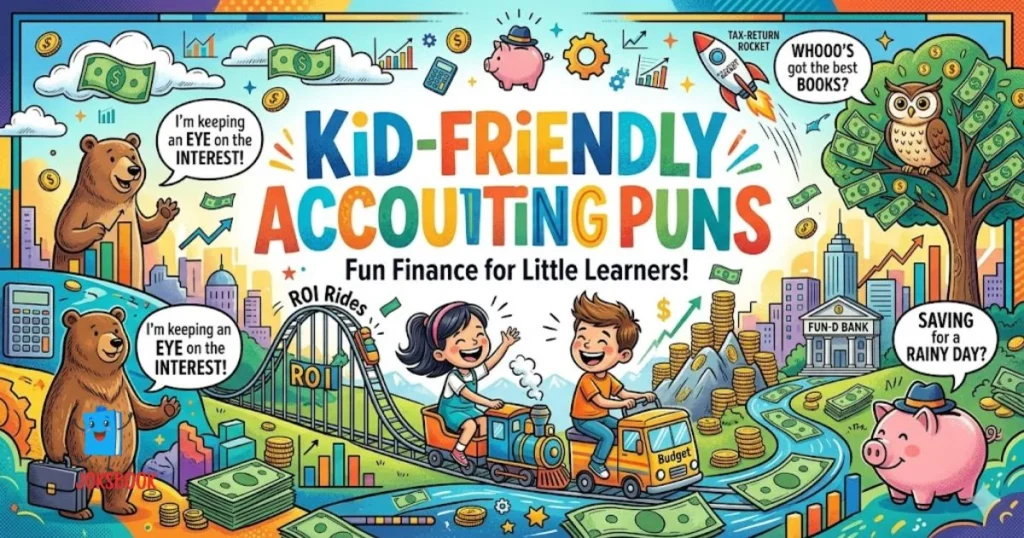 Kid Friendly Accounting Puns