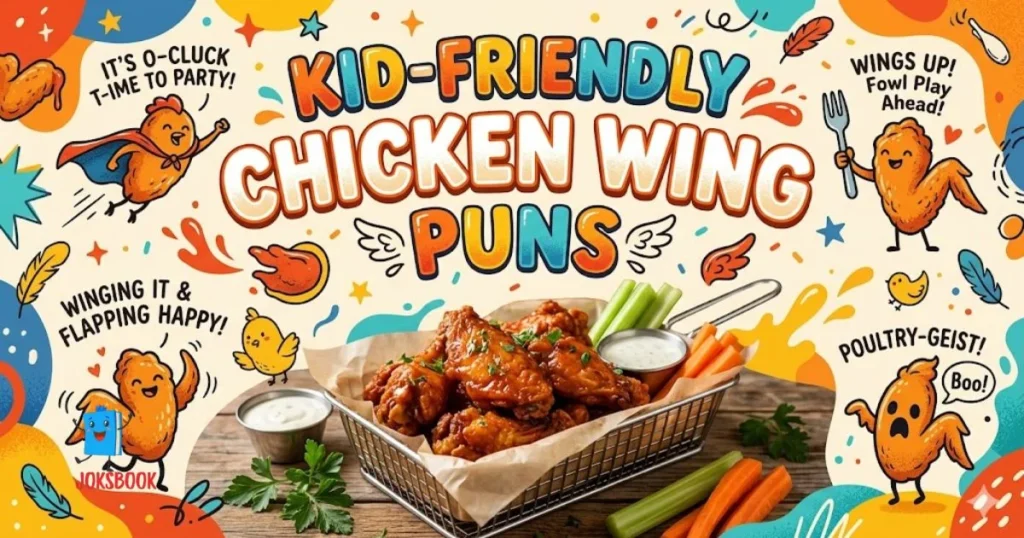 Kid Friendly Chicken Wing Puns