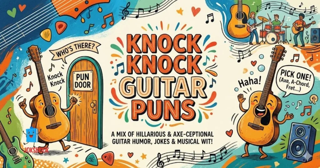 Knock Knock Guitar Puns