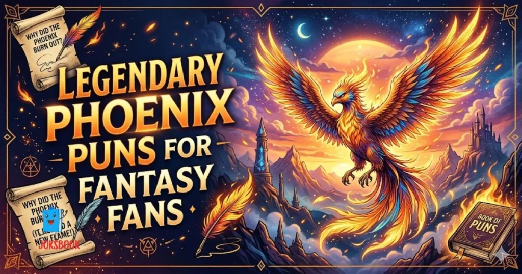 Legendary Phoenix Puns For Fantasy Fans