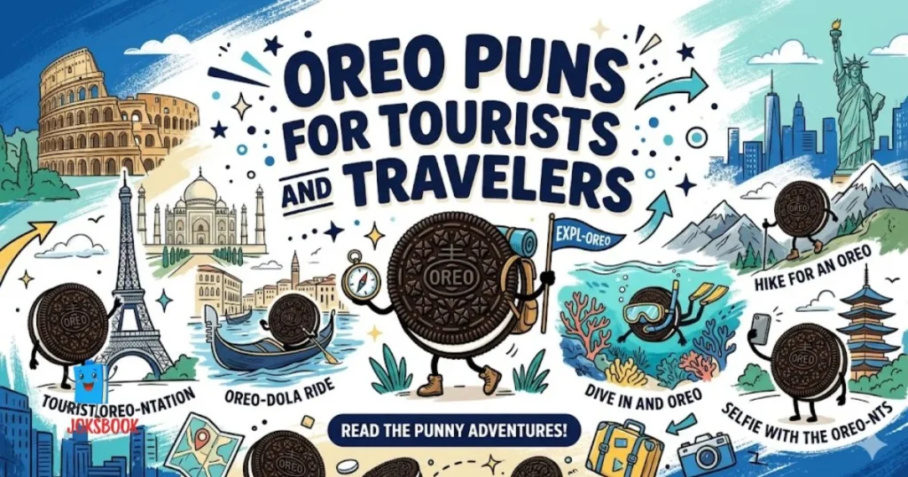 Oreo Puns For Tourists And Travelers