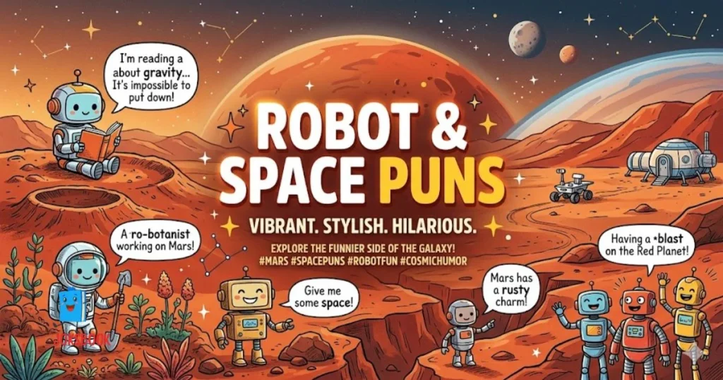 Robot And Space Puns