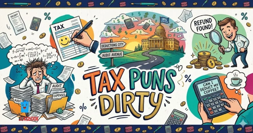 Tax Puns Dirty