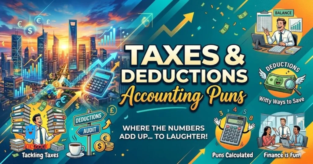 Taxes And Deductions Accounting Puns