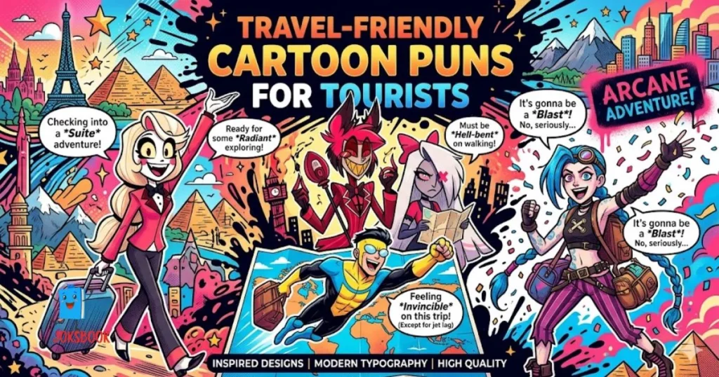 Travel Friendly Cartoon Puns For Tourists